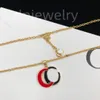 Designer Style Necklace New Luxury Chain Fashion Designer Jewelry 18K Gold Plated - Rostfritt stål Par Bröllopsarmband Presenttillbehör Parti -A25