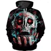 Men's Hoodies Men's Long-sleeved Hoodie Starry Sky 3D Print Men Women Children Outdoor Casual Loose Top Size S-6XL