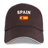 Ball Caps 2023 Spain Men Baseball Cap Flag Tops Mans Man Spanish