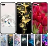 Для iPhone 7 8 Case Silicon Soft TPU обратный телефон Apple iPhone плюс бампер Etui Bumper Bump Bummer Bumper Black TPU корпус