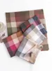 Schals Gestrickte Imitation Kaschmir Frauen Schal Kopftuch Winter Adrette Dame Retro Plaid Print Scarve Pashmina Mujer Wrap Schal