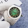 Relógio masculino fosco caso designer de luxo movimento automático relógio alta qualidade concha geada prateado ouro tamanho 42mm904l pulseira aço inoxidável relógio moda orologio.