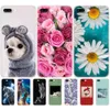 Silicone TPU macio para iPhone 7 Capa IPhone7 Full 360 Capa traseira protetora Apple Plus 7plus Phone