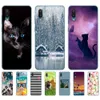 For Samsung A02 Case 6.5 Inch Soft Silicon Tpu Back Phone Cover Galaxy GalaxyA02 SM-A022G A022 Protective Bumper