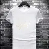 Stacja europejska 2023 NOWOŚĆ T-shirt z krótkim rękawem mężczyzn Męska młodzież gorąca seria wiertarki Duch Guy Duży rozmiar koszulki T-shirt marka Tide