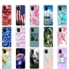 Pour Xiaomi Mi 10 Lite étui 6.57 "peinture silicone souple Tpu couverture 10Lite 5G Mi10Lite téléphone coque de protection arrière