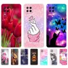 Pour Samsung Galaxy M22 M32 4G Coque 6,4 pouces Couverture de téléphone arrière Silicon Soft TPU Bumper