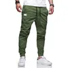 Calças Masculinas Primavera Outono Masculinas Harém Joggers Masculinas Calças Masculinas Masculinas Sólidas Multibolsas Calça de Moletom Hip Hop 230715