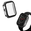 Cadre étui de protection en carbone pour Apple Watch 41mm 45mm 49mm 44mm 40mm 42mm 38mm couvre pare-chocs iwatch série 7 6 5 4 accessoires