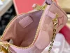 Fashion Emed EASY POUCH ON STRAP Bag Handbag Women Messenger Handbags Chain Shoulder Crossbody Bags Designer Wallets Water Ripples Tote
