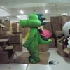 2020 Discount Factory Green Dragon Dinosaurier Maskottchen Kostüm Fancy Kostüm Maskottchen für Erwachsene Geschenk für Halloween Karneval part304M