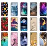 För Samsung A10-fodral mjuk kisel bakåt täcktelefon galaxy galaxya10 a 10 SM-A105F A105 A105F Black TPU-fodral