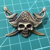 MOTORCYCLE BIKER PIRATE PINS BROOCHES FOR BIKER JACKET VEST SHOES BAG BELT GARMENT BADGES PINS HAT PINS MOTOR SKULL BUCKLES315g