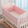 Bed Rails 30x250cm Baby 3D Surround Summer Breathable Net Crib Anticollision Long Bumper Splicing Children Bedding 230715