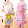 New Rabbit Printing Kids Aprons BBQ Bib Maron for Women Kitchen Apron Cooking Baking Restaurant Earn