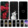 For Xiaomi Redmi Note 10 Case 4G 5G Back Cover Pro Phone Cover On 10S Bumper Silicon Black Tpu Case