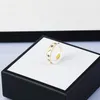 Designer Rings Women Men Rings Luxury Band Rings Ceramics Black White Fashion Rings Classic Ring Optional Size 6-11