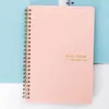 Ly 2023 A5 Agenda Planner Notebook Diary Weekly Goal Habit Schedules Organizer For School Stationery Officer