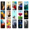 Coque pour Honor 6A Soft Tpu Silicone Phone Back Cover Huawei 6a 360 Full Protective Printing Clear Coque