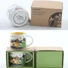 14oz Capacity Ceramic Starbucks City Mug American Cities Coffee Mug Cup with Original Box Miami City294z