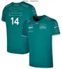 F1アストンマルティンズフォーミュラワン半袖Tシャツカーチーム服2023新製品レース服カジュアルラウンドネックティーカスタマイズプラスサイズ