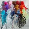 600 Pcs Organza Gift Bag Wedding Favor Christmas Party 7X9 cm Bags Mix Color or Choose Color224i