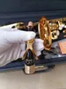 Ny Black Alto Saxophone YAS-82Z Japan Brand Alto Saxofone E-Flat Music Instrument Professional Level Sax med fodral