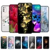 Para Xiaomi Poco M3 Case 6.53 "Silicon Soft TPU Back Phone Cover M 3 PocoM3 Bumper Global POCOPHONE Black Tpu Case