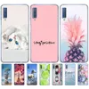 Dla Samsung Galaxy A7 2018 Case 6.0 -calowy krzemowa miękka tylna okładka telefoniczna A750 A750F Kolorowa torba do drukowania