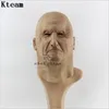 Rolig leende gammal man latex mask halloween realistiska gamla människor full ansiktsgummi masker maskerad cosplay rekvisita vuxna storlek260z