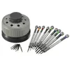 Kits d'outils de réparation Jeu de tournevis à tête ronde 0 5 mm 0 6 mm 0 8 mm 1 0 mm 1 2 mm 1 4 mm 1 6 mm 2 0 mm 2 5 mm Outil à base rotativeRepai302E
