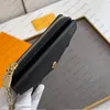 designer wallet Card Holder Recto Verso zipper mini coin purse with original box dust bag M69421 M69431