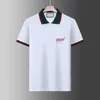 Designer de moda verão camisa polo masculina feminina luxo gg polo camiseta tops letras polos bordado camiseta roupas camiseta com mangas camisetas grandes camisetas polo