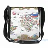 Backpack Funny Graphic Print 2023 Countryballs USB Charge Men School Bags Women Bag Travel Laptop