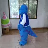 Sully Mascot Costume Piękny niebieski potwór Cospaly Cartoon Animal Charakter dla dorosłych Halloween imprezowy kostium karnawał 261D