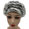 Etniska kläder senaste muslimska hijab bonnet kvinnliga headwrap flätor turban cap för kvinnor redo att bära afrikanska auto gele turbans nig2613