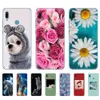 Capa de silicone para Huawei Y6 2019 Bumper Soft TPU Cover Phone Y6 MRD-LX1 MRD-LX1F Y 6 Pro Y6Prime TransparenT