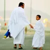 Vêtements ethniques Saoudite Musulman Hajj Ihram Omra Serviette Hommes Prière Châle Pèlerinage Hydrophile Islamique Mecque Turc Culte Costume239O