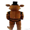 Cinq nuits chez Freddy's FNAF Freddy Fazbear mascotte Costume dessin animé mascotte Custom282W