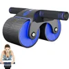 Bancs assis Ab Wheel Roller Rebound automatique Belly Wheel Mute Abdominal Wheel Exerciser Bras Muscles Bodybuilding Home Gym Fitness Equipment 230715