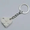 Keychains Acrylic Puzzles Heart Building Block For Friendship Separable Educational Blocks Figures Brick Key Ring Gift