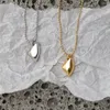 قلادة قلادة منتجات من التيتانيوم الصلب غير منتظم قطع صغير الحجر قلادة طوق سلسلة ديي المجوهرات إكسسوارات المجوهرات