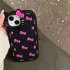 Designer Phone Case Full Screen bow for iPhone 14 13 12 Pro 11 14 + Soft shell drop resistant phone case