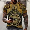 Camisetas para hombre Venta de camisetas Diversión 3D Verano Moda Tops Casual O-cuello Manga corta Ropa para niños High Street Streetwear