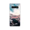 För Samsung Galaxy S10 Case S10Plus Silicone TPU-täcktelefon E på plus G975F S 10 SM-G973F Transparent