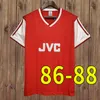 Top Highbury Home Football Shirt Soccer Jersey Soccer Pires Henry Reyes Retro Bergkamp Adams Galla 82 83 84 86 88 90 1978 1982 1983 1984 1988 1990 Wright