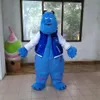Sully Maskottchen Kostüm Schönes blaues Monster Cospaly Cartoon Tier Charakter Erwachsene Halloween Party Kostüm Karneval Kostüm221y