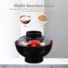 Bowls Pho Ramen Bowl Lid Household Rice Small Soup Flower Japanese Lidded Restaurant Plastic Samll Decorative Containers