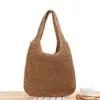 Evening Bags Handmade Straw Women Vacation Hand-woven Bag Casual Tote Shoulder Handbags Versatile Desinger Large-capacity Beach