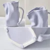 Objetos decorativos Estatuetas Saco de papel plissado Vaso Decoração de sala de estar de luxo Enfeites de cerâmica Decoração criativa para casa Decorações de mesa de páscoa 230715